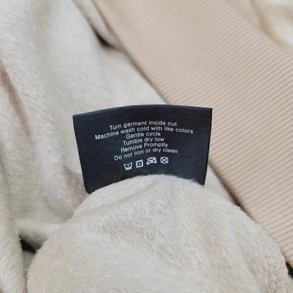 NEW Summersalt 2 PC The Plush Velour Relaxed Crew and Jogger in Fawn Size Medium - Picture 13 of 16